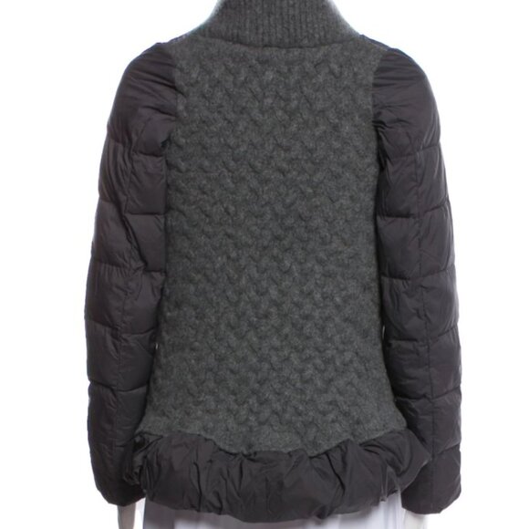 Herno Women's Charcoal Puffer Coat size EU size 40 - Picture 4 of 5